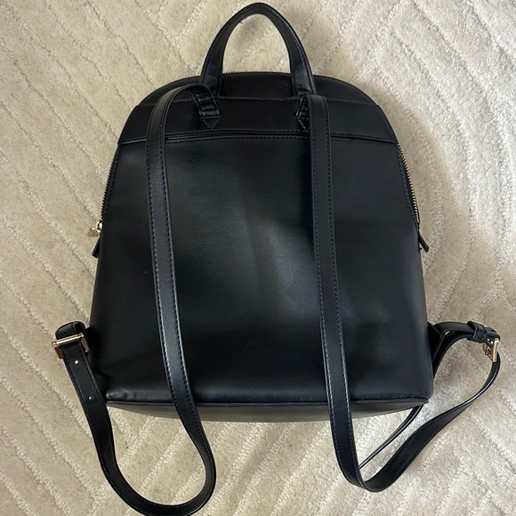Michael Kors Embossed Black Backpack - Picture 4 of 4